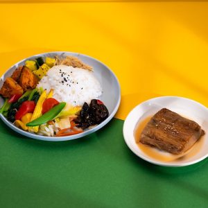 塔香滷豆包餐盒